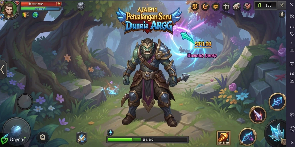 Gameplay AJAIB11 yang memukau dan penuh aksi.