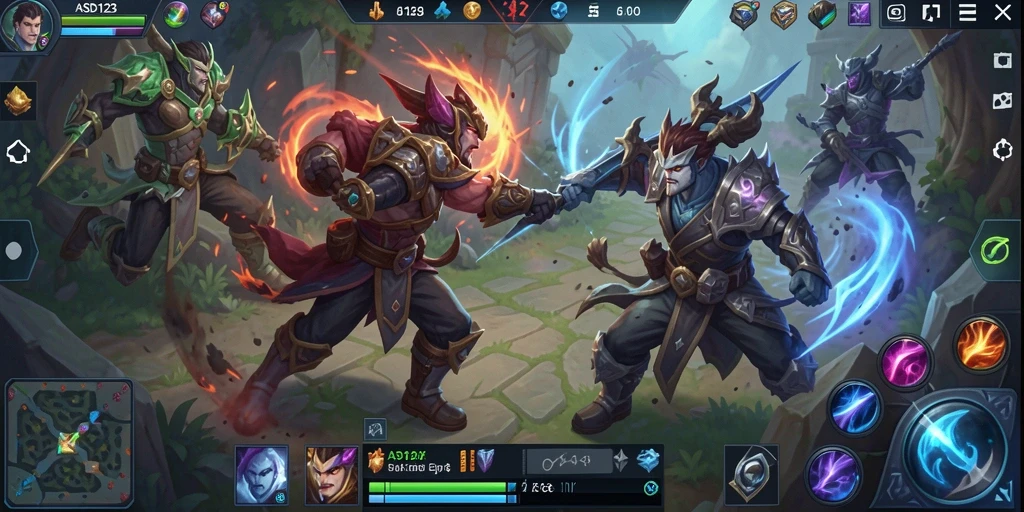 Gameplay seru dan strategi di arena pertempuran MOBA