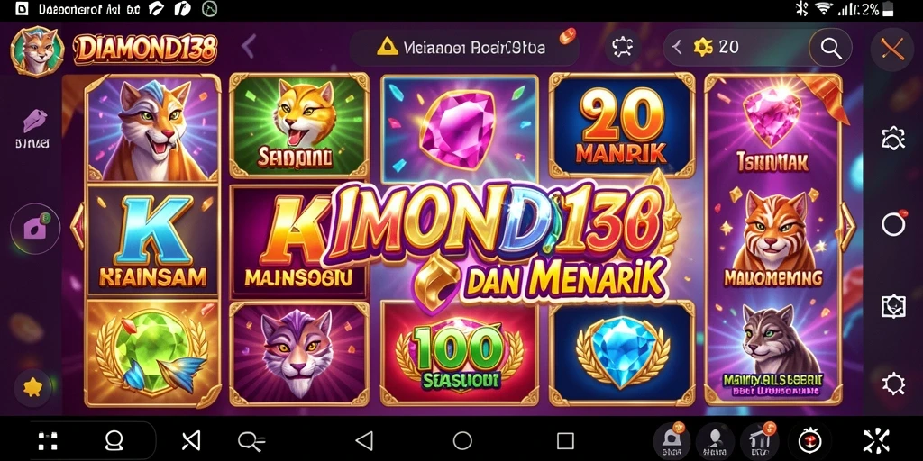 Screenshot gameplay DIAMOND138 yang menarik dan penuh aksi.