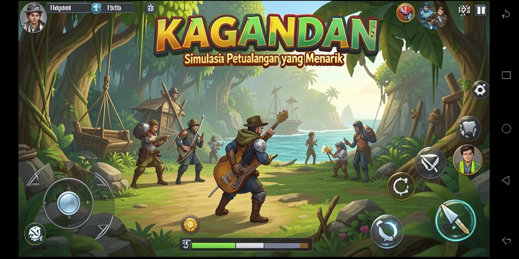 Gameplay KAGANDAN yang menarik dengan grafis memukau.