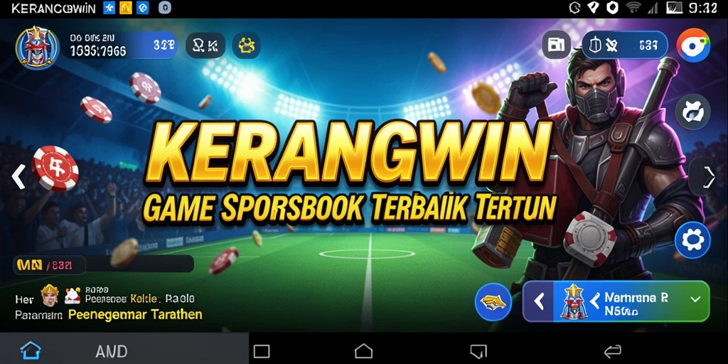 Tampilan gameplay Sportsbook yang menarik dan dinamis.