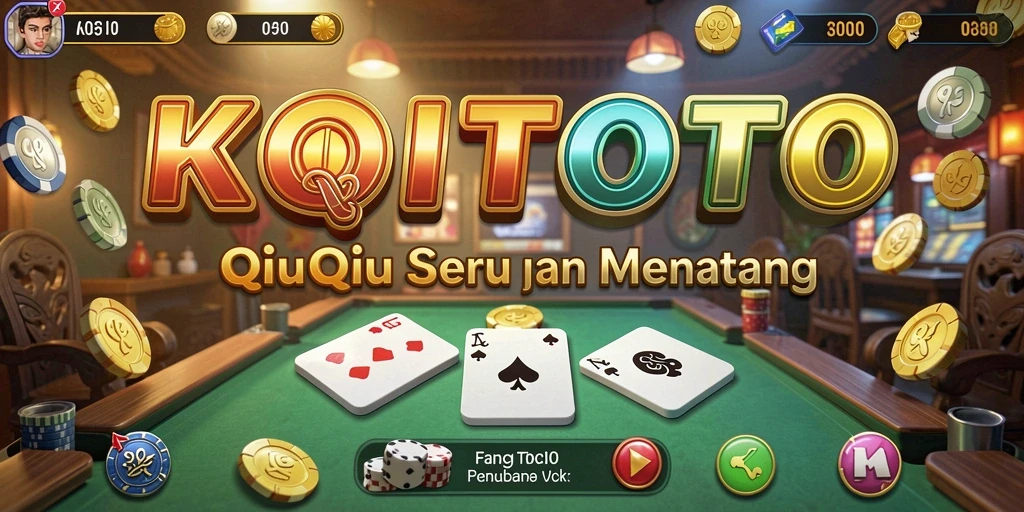 Tampilan gameplay menarik dari KOITOTO dalam QiuQiu.
