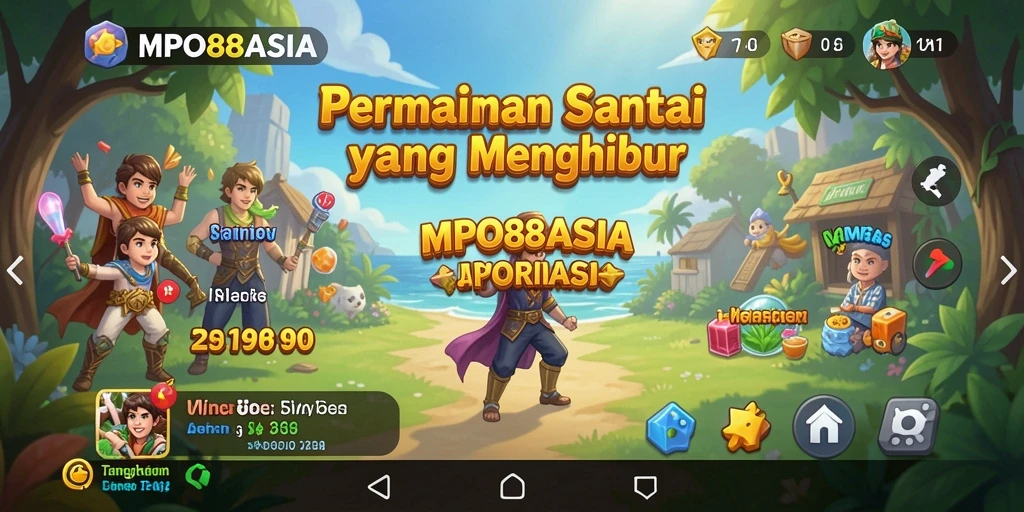 Tampilan gameplay MPO88ASIA yang santai dan menghibur.