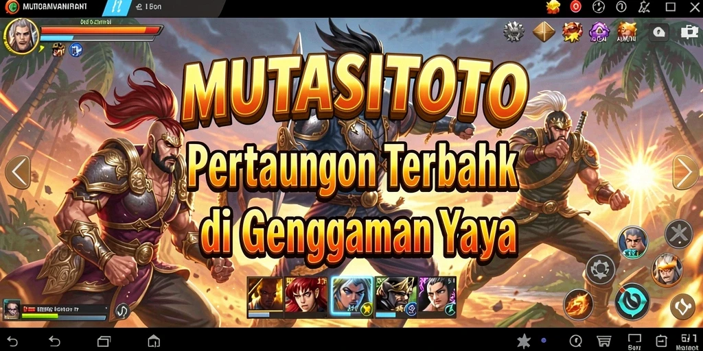 Gameplay seru dan karakter menarik di MUTASITOTO.