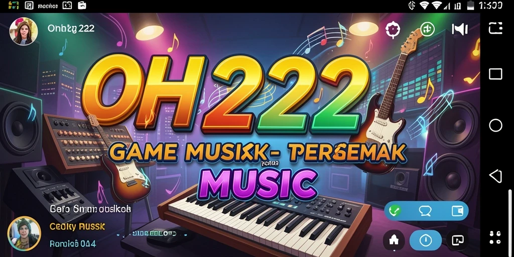 Tampilan gameplay menarik dan interaktif dari OH222.