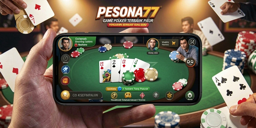 Tampilan gameplay PESONA77 yang seru dan interaktif.