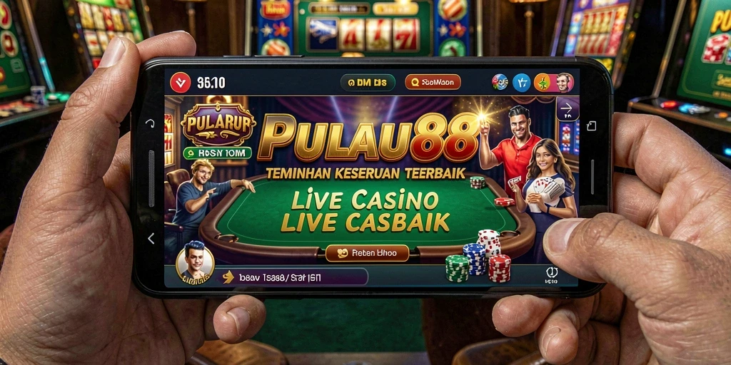 Tampilan gameplay live dealer PULAU88 yang menarik dan interaktif.