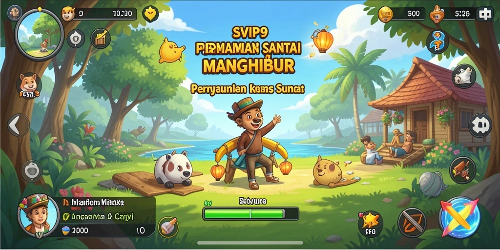 Screenshot gameplay SVIP9 menunjukkan keseruan bermain dan tantangan yang menghibur.