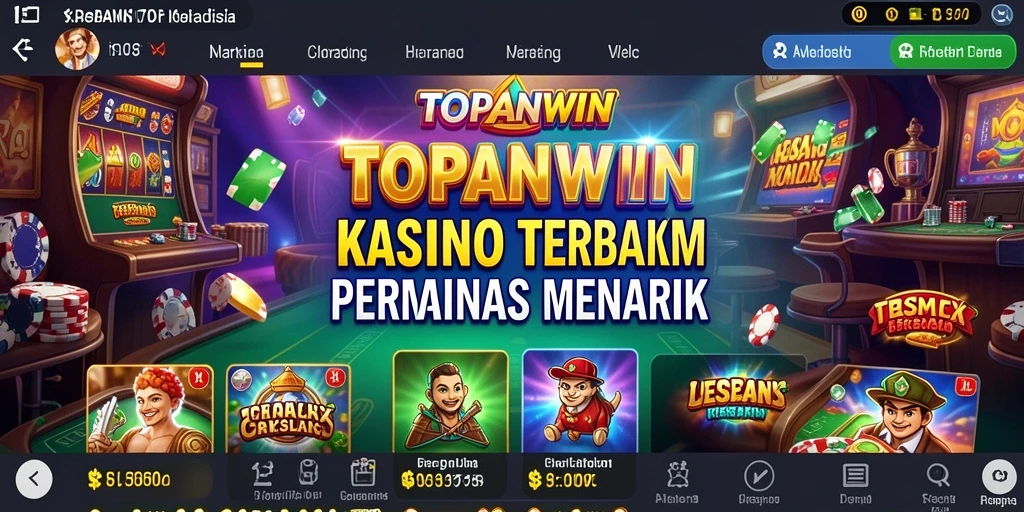 Tampilan menawan dari gameplay Kasino yang memikat.