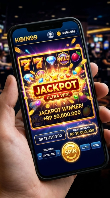 Tampilan utama aplikasi koin99 yang menarik dan mudah digunakan.